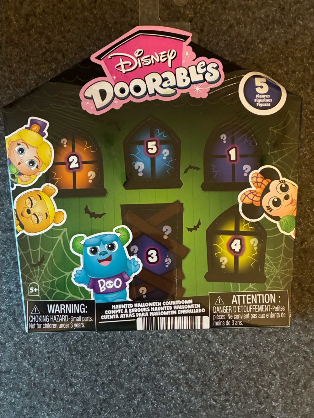 Disney Doorables Kids Toy Figure Pack - Green